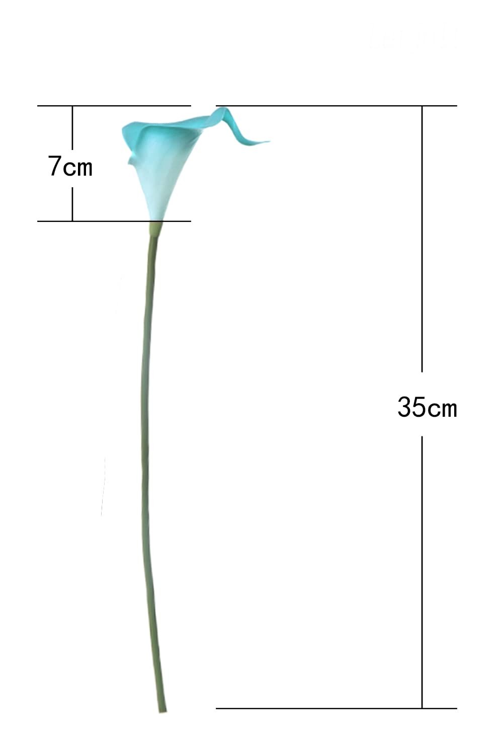 Letjolt Artificial Calla Lily Flowers 12Pcs Fake Flower Bouquet Faux Calla