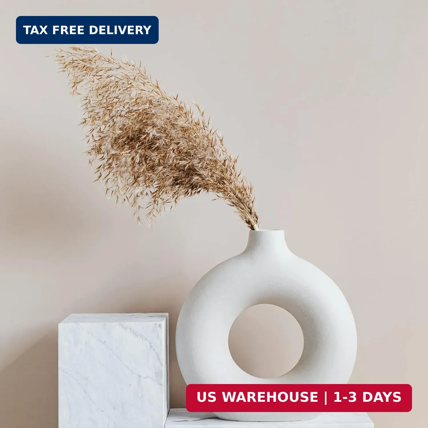 40 PCS Nature Pampas Grass Bouquet Decor – Boho Flowers and Feathers for Centerp