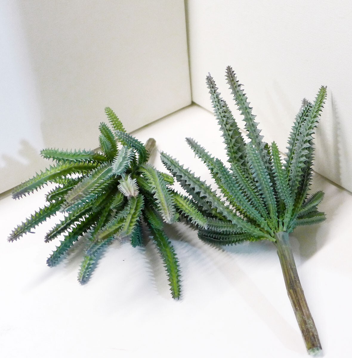 2 Pcs Artificial Fake Cactus Column Succulents Plants Home Decoration (#123 A)