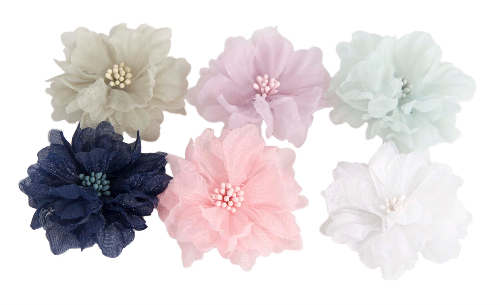 Small organza artificial flower Flower Millinery Fascinators 100% Aussie Seller