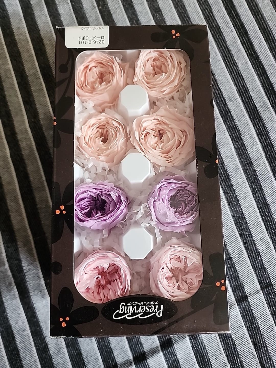 Preserved Rose in a Box Real Rose Flower for Birthday Gifts