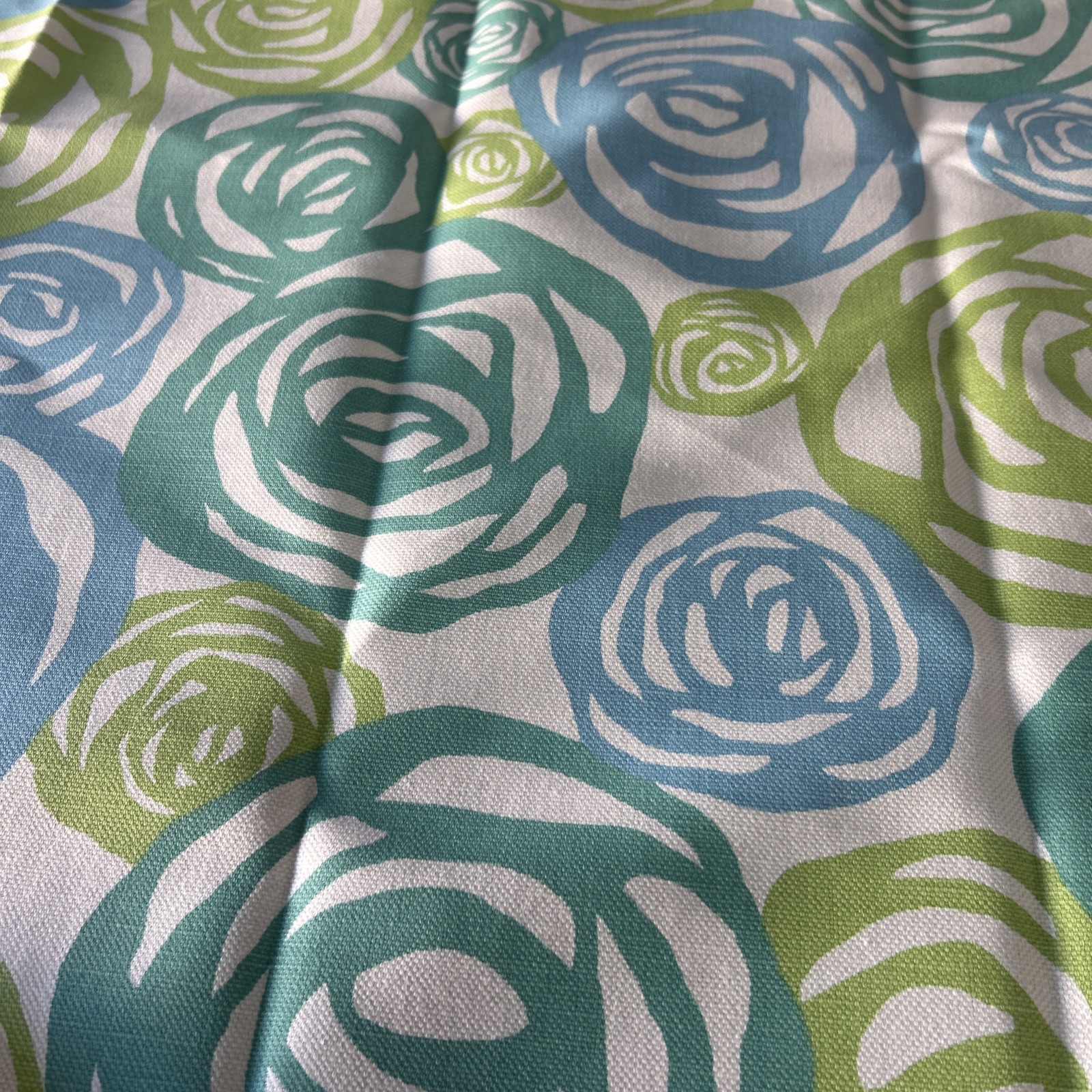 Maine Cottage Really Rosie Vintage Green/Teal /Blue Floral Fabric