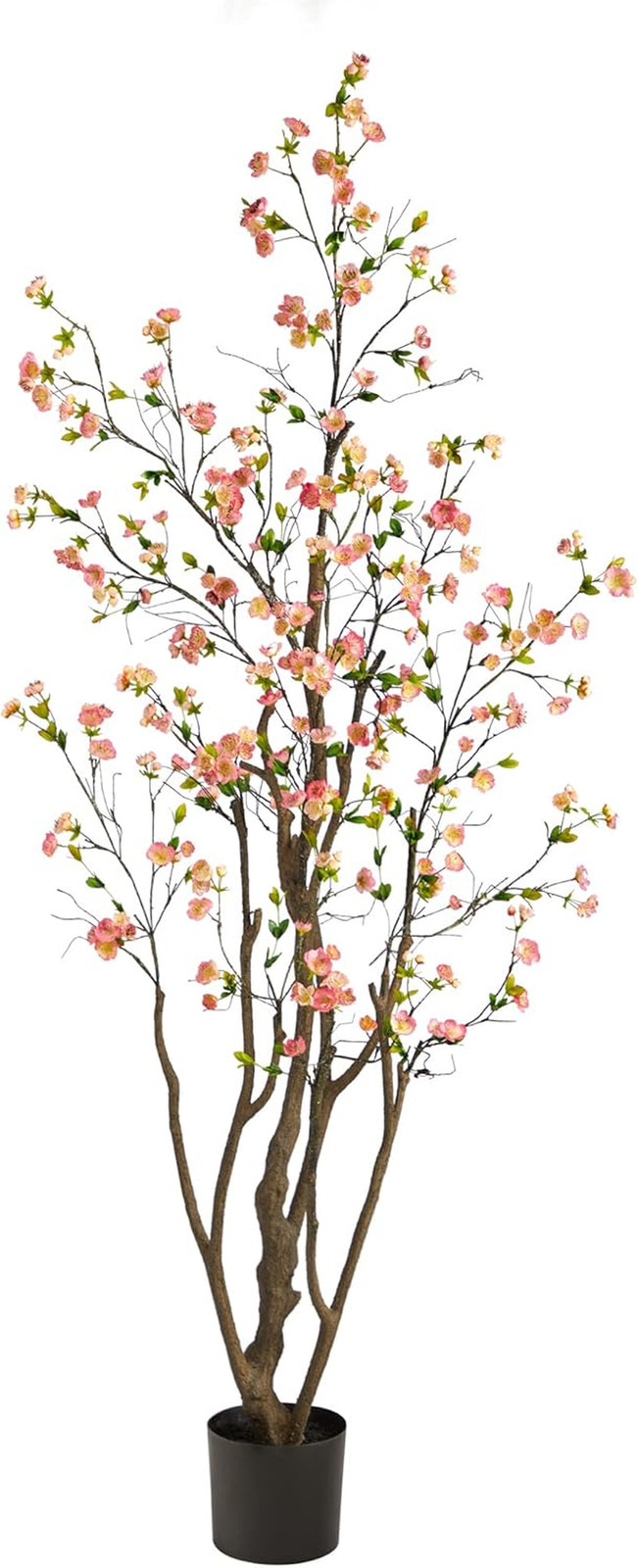 Stunning 6.5Ft Cherry Blossom Artificial Tree for Home Decor