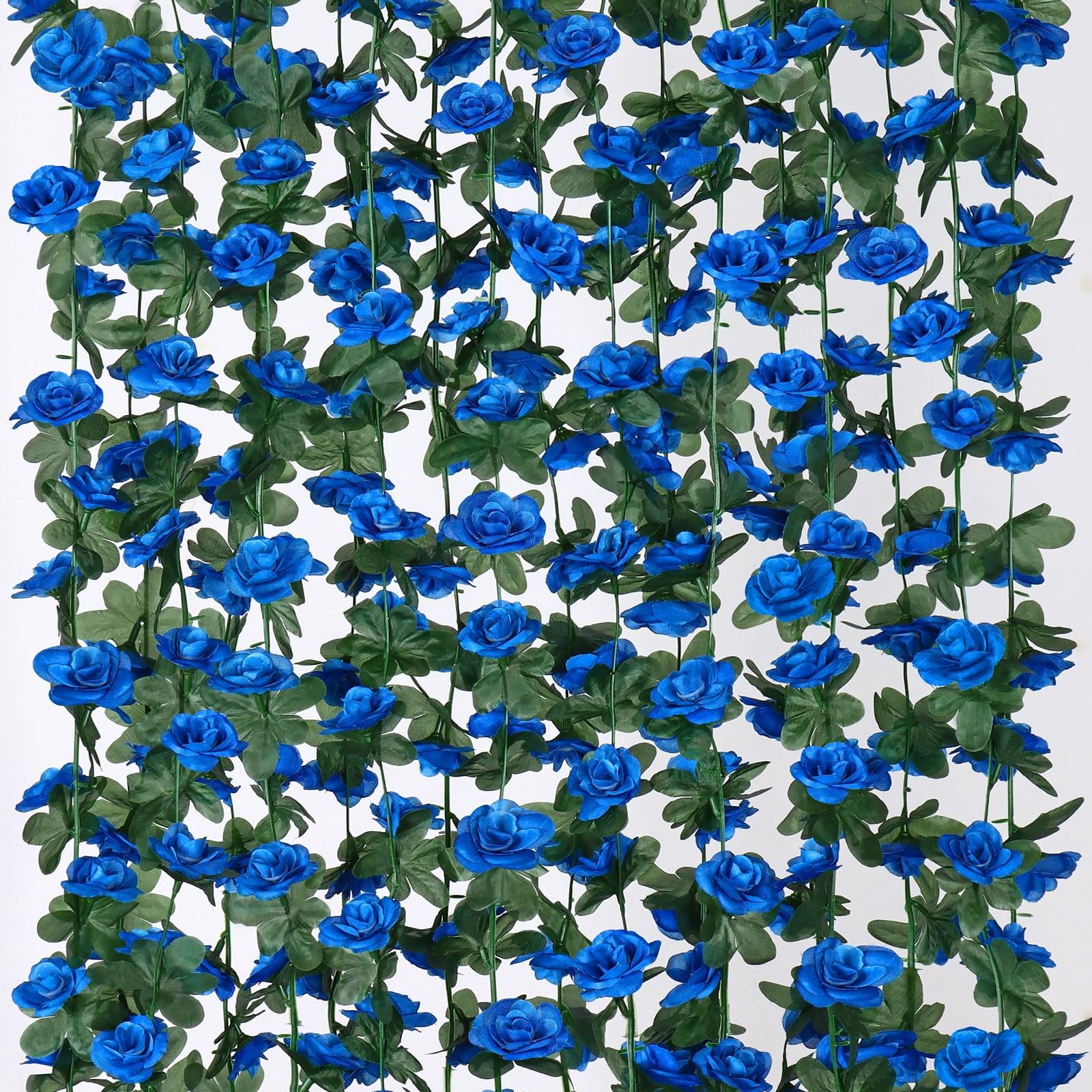 Artificial Flower Garland Silk Rose Vines Wedding Arch Hanging Floral Home Decor