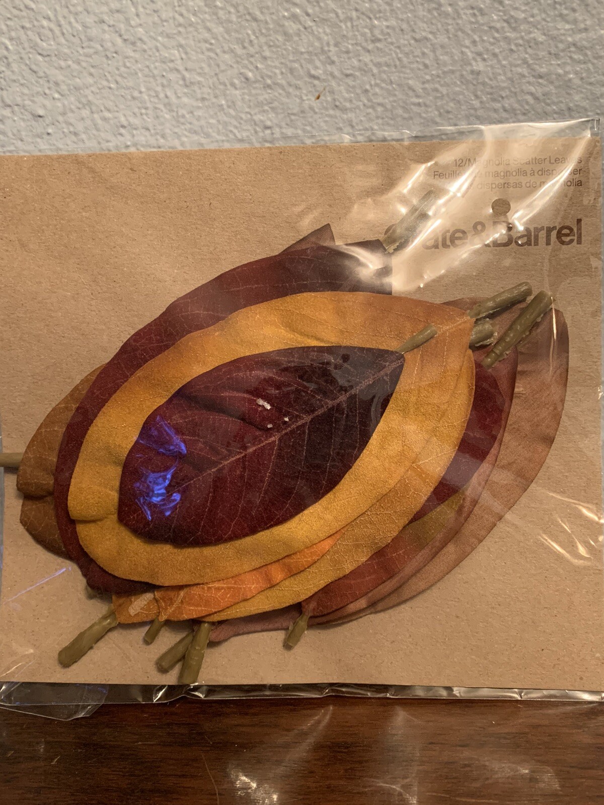 VTG Crate & Barrel 12 Magnolia Scatter Leaves No longer available