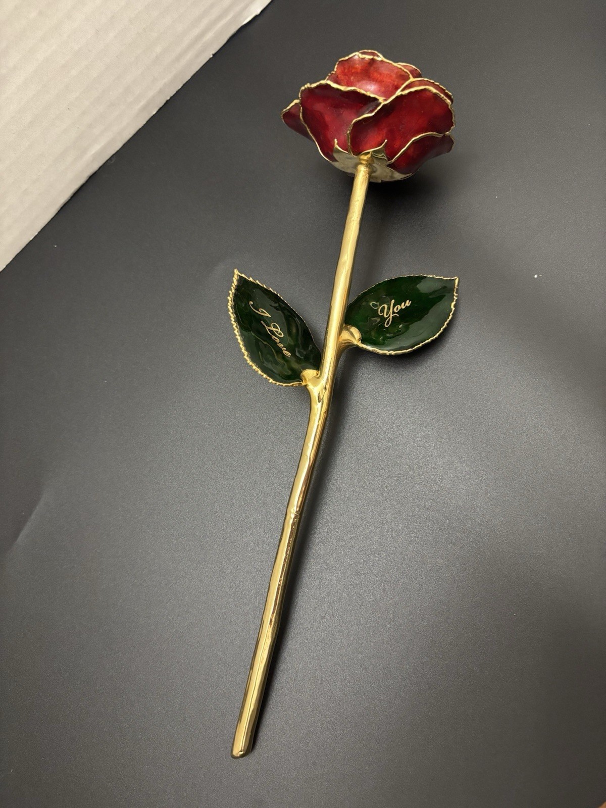 24k Gold Dipped Red Rose ~Perfect for Valentine’s ~Anniversary ~Special Occasion