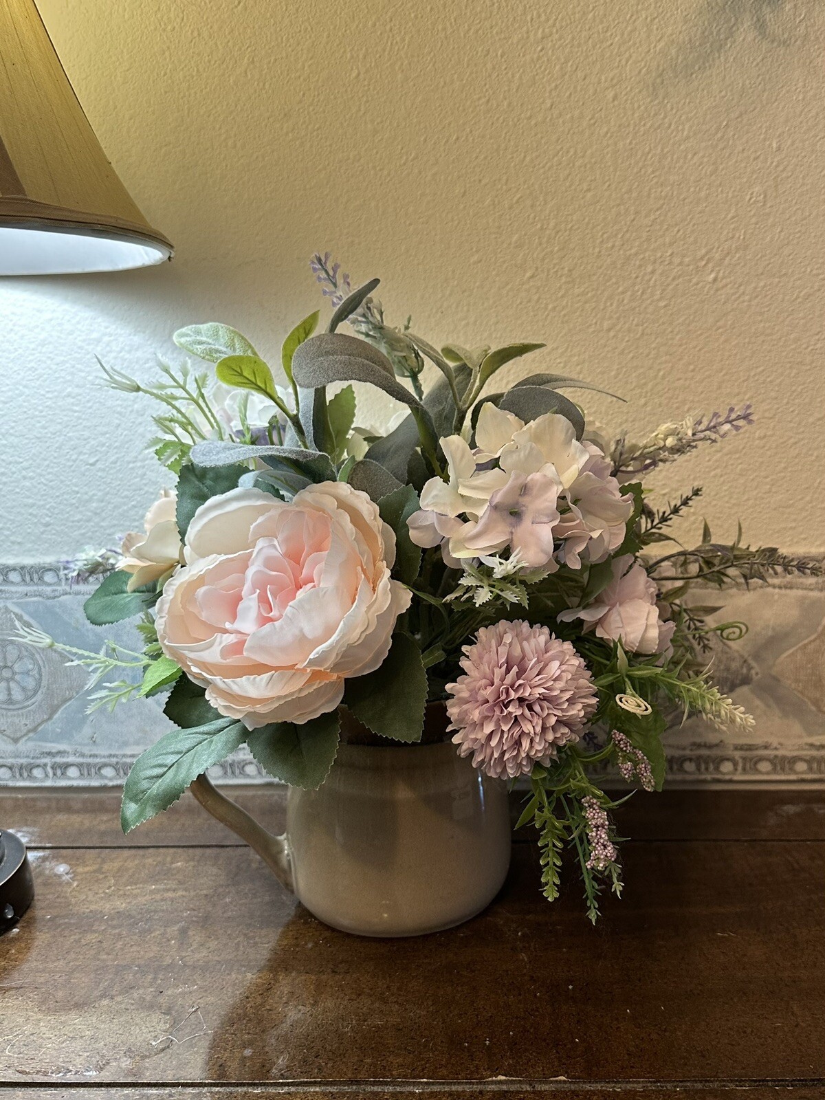 All Seasons Artificial Flowers Arrangement In The porcelain Size:16×16 inch