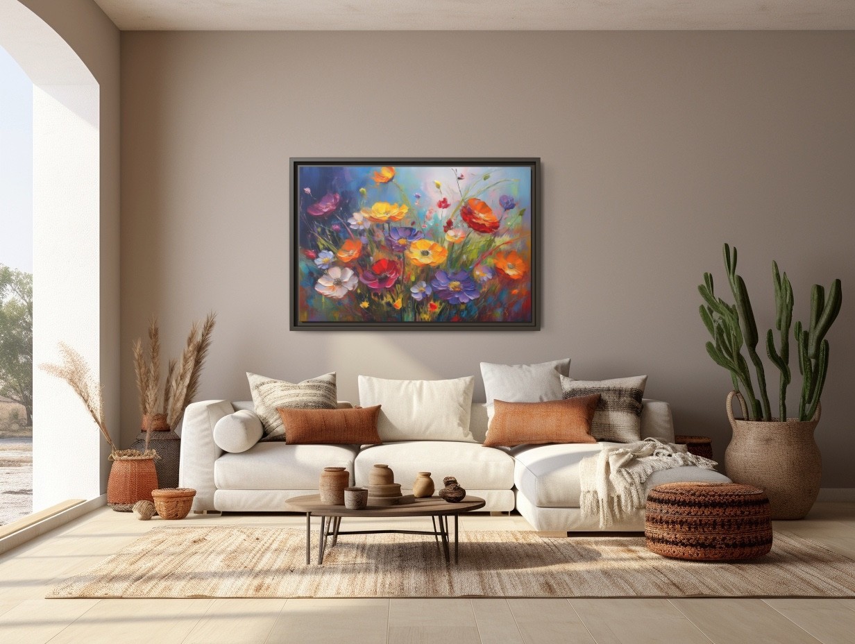 Wildflower Meadow – Framed