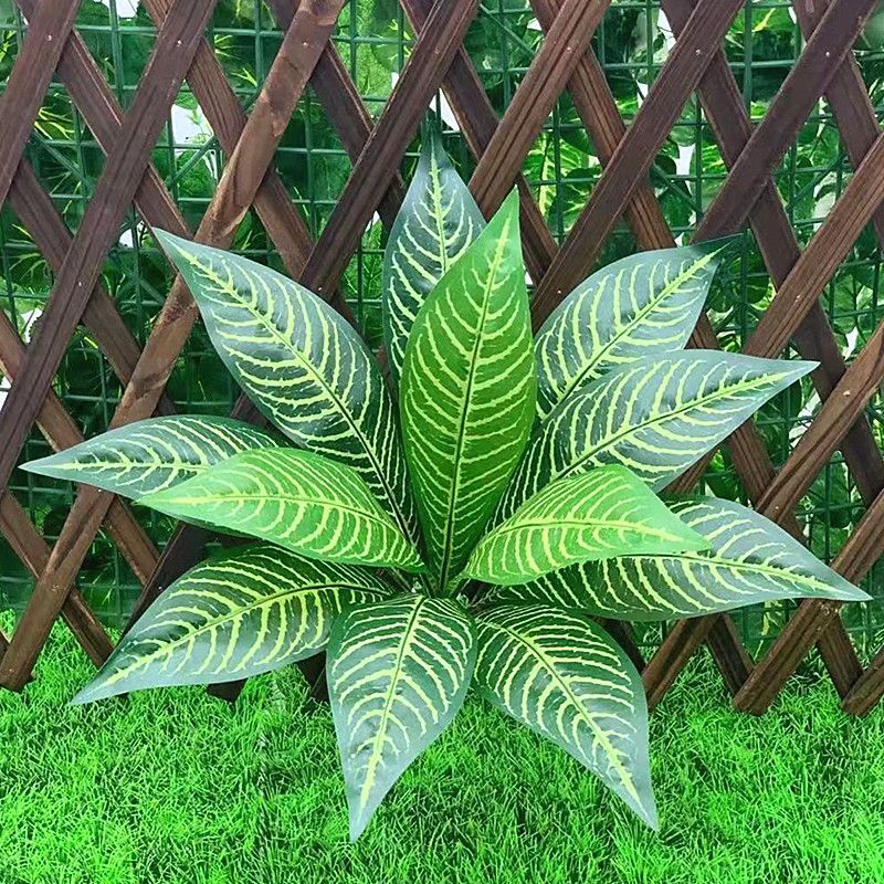 35-45cm Artificial Fern Leaves Garden Foliage Leaf For Home Ornament Decoration