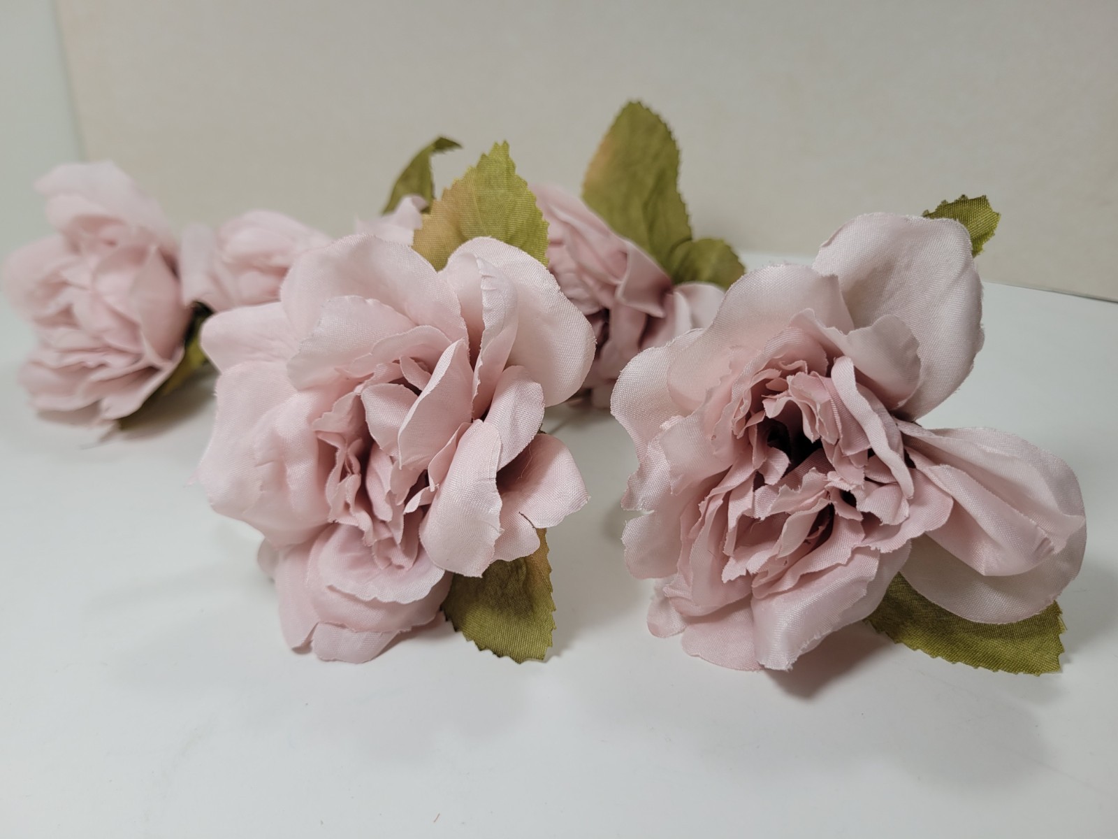Large Lot of Faux/ Artificial Flowers 24 Stalks of Flowers + 13 Stalks of Leaves