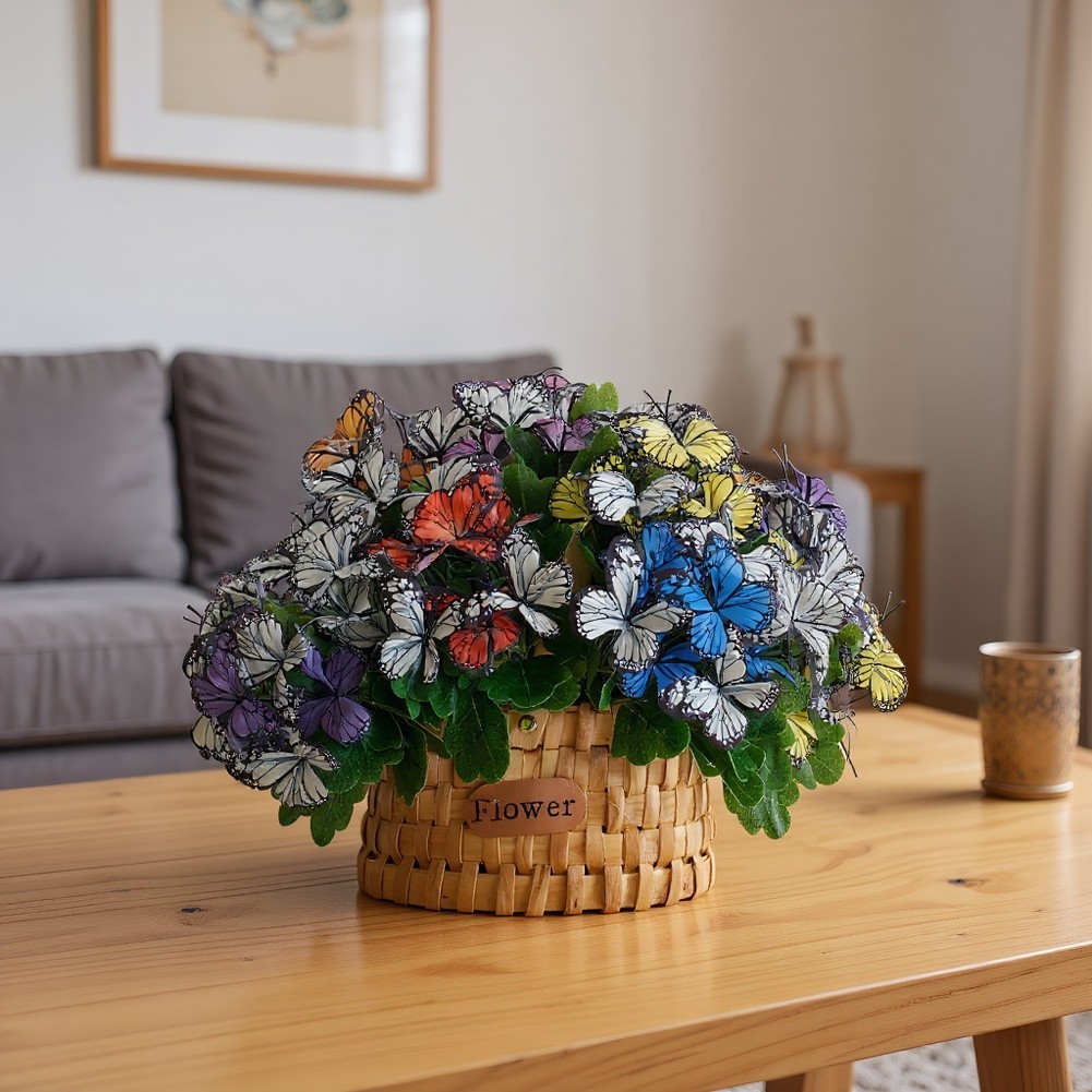 Butterfly Orchid Fake Flower 3D Printed for Wedding Table Centerpieces