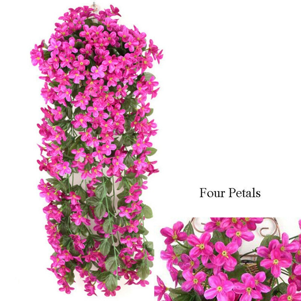 Wedding Artifical Flowers Vine Hanging Plant Party Decor Artifical Set