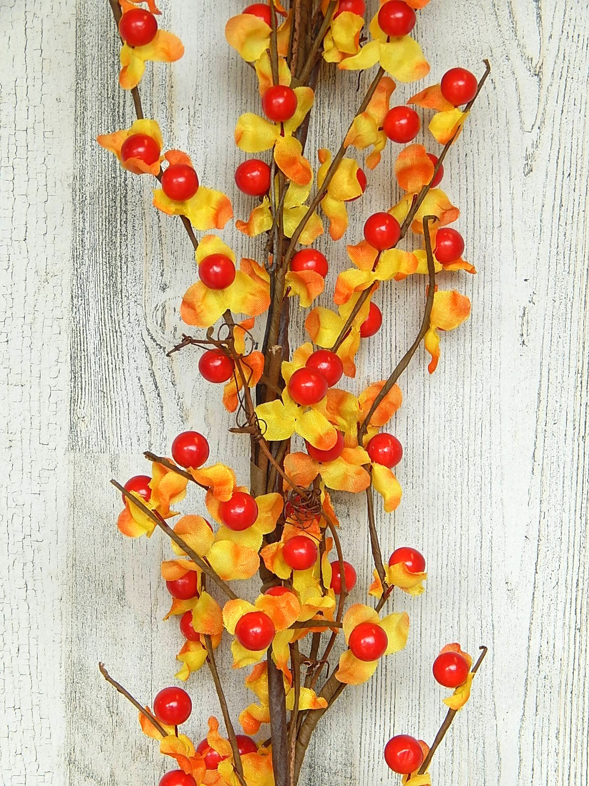 Primitive Farmhouse Fall BITTERSWEET GARLAND 58″