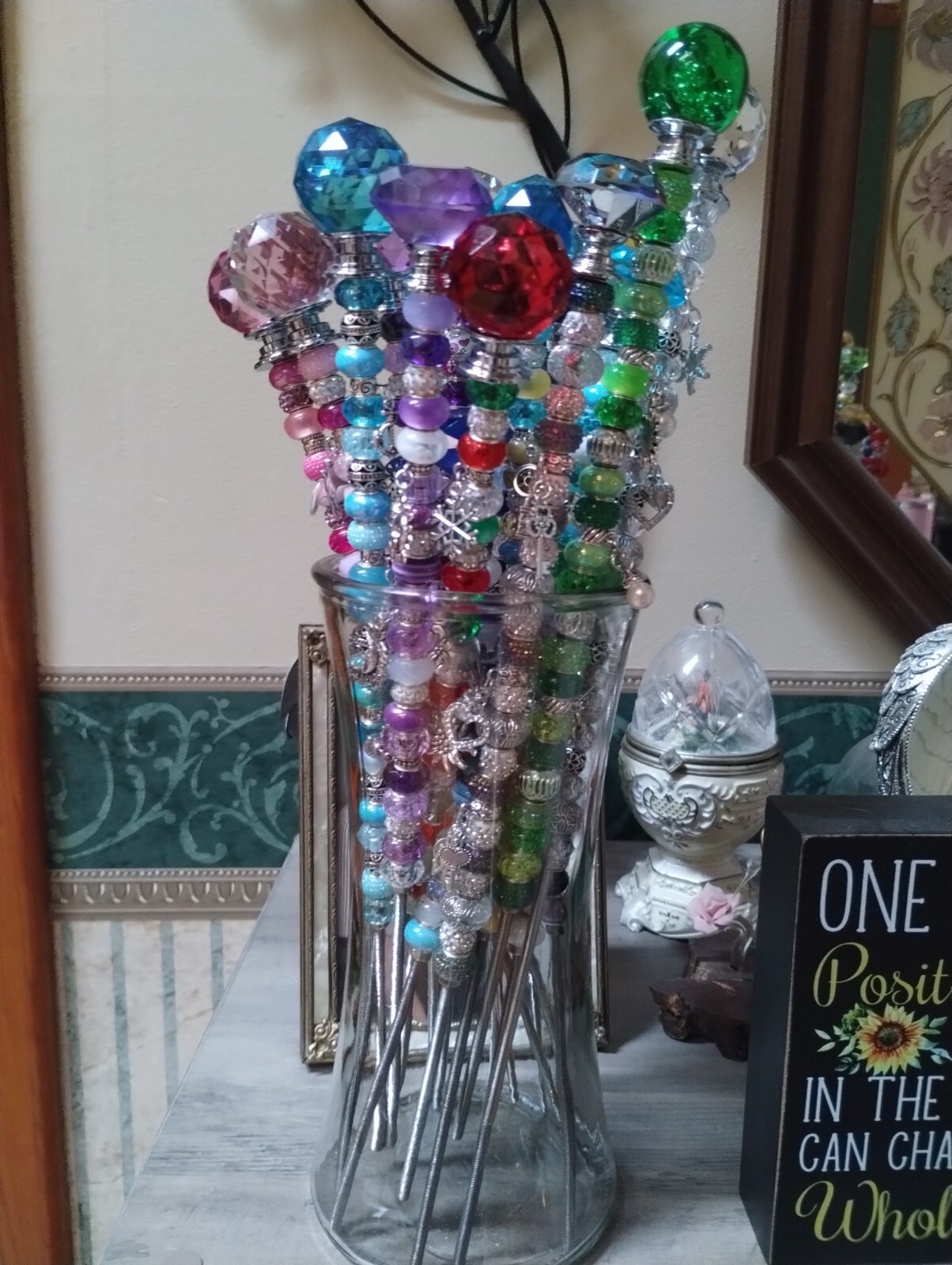 Fairy Wand Indoor/Outdoor Plant Custom Decor HANDMADE in USA