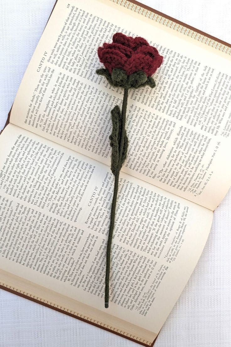 Handmade Crocheted Roses (or Crochet Flower Bouquet)