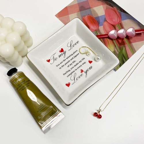 Valentines Day Gifts for Wife Girlfriend- You make my life complete in Love