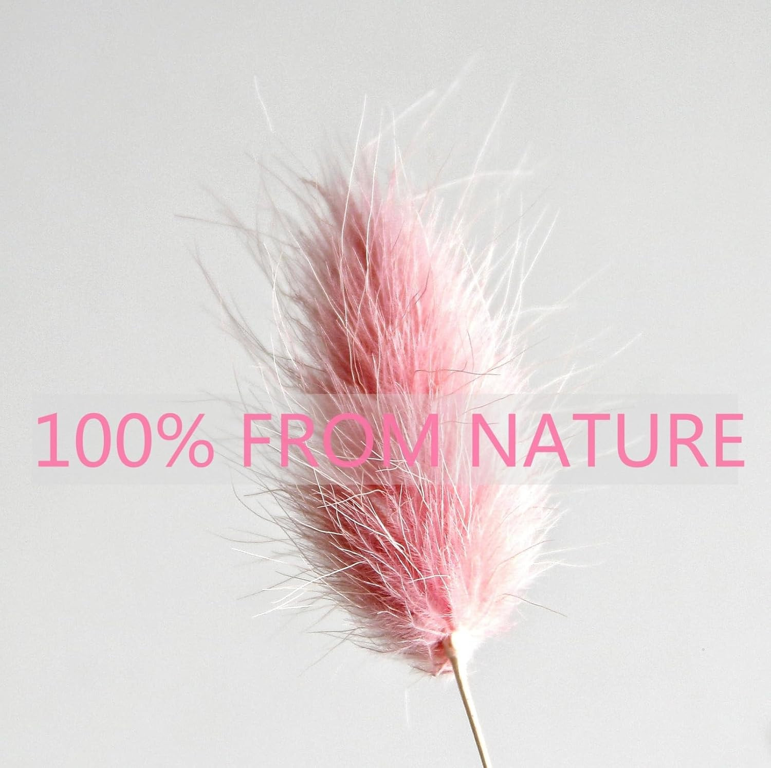 120 PCS Pink Dried Pampas Grass Decor, 17-Inch Pompas Floral, Dry Flowers for De