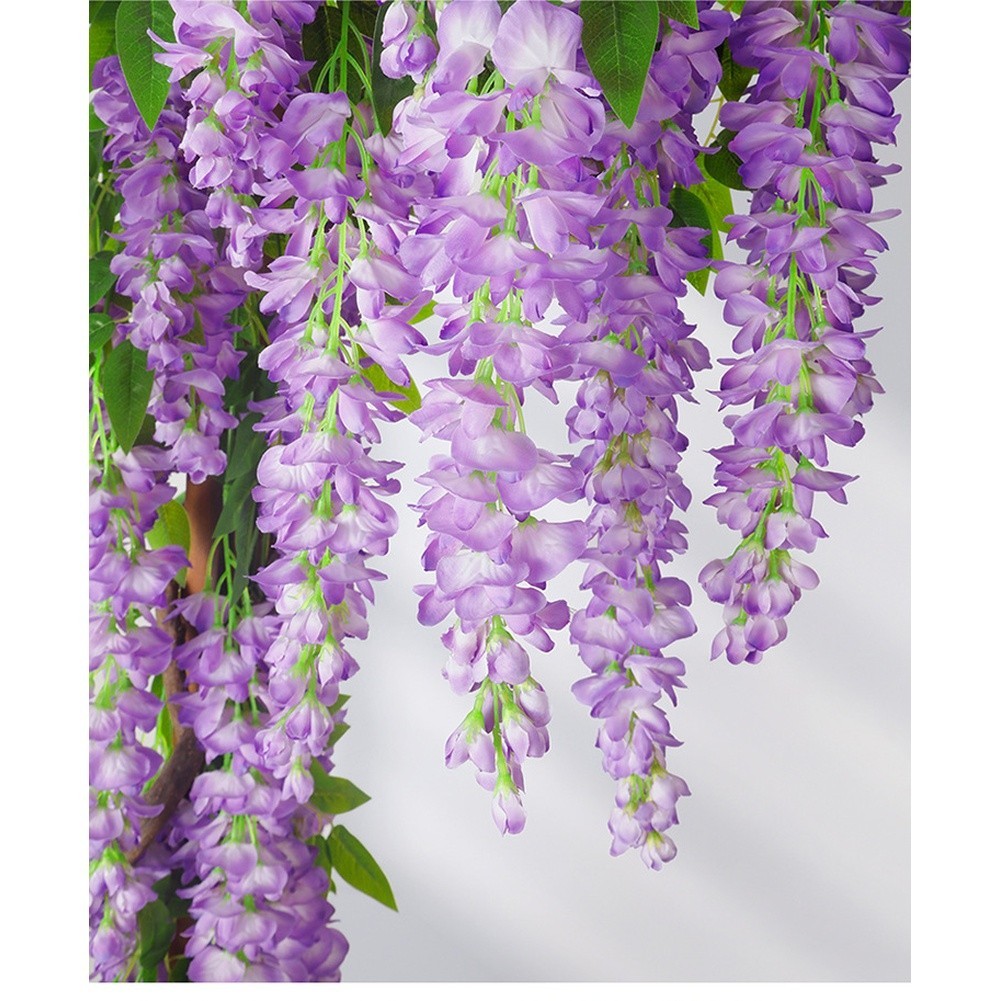 Artificial Wisteria Garland for Door Frame Wall Hanging Fireplace Mantel Decor