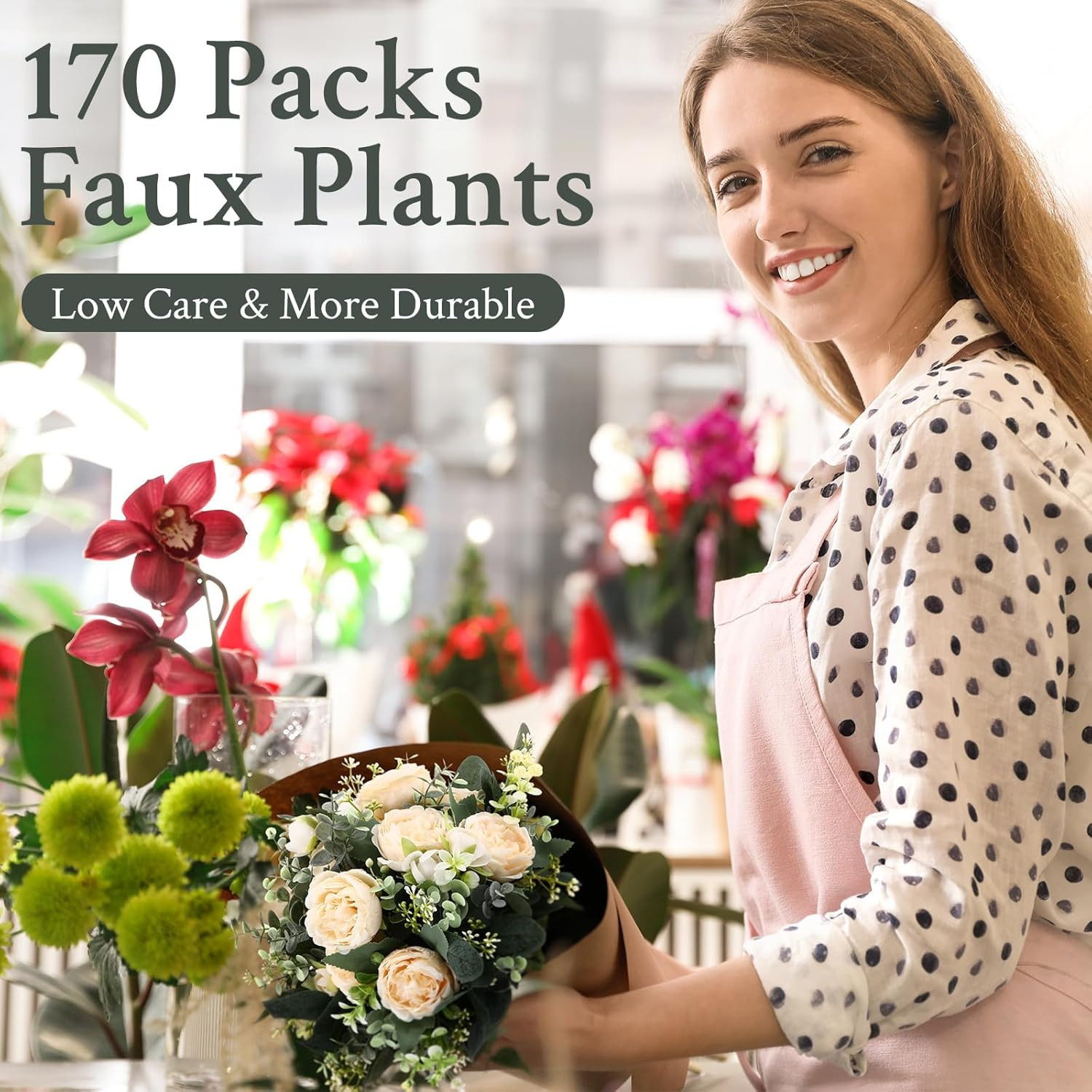 Bulk Eucalyptus Leaves Stems with White Seeds for Floral Arrangements
