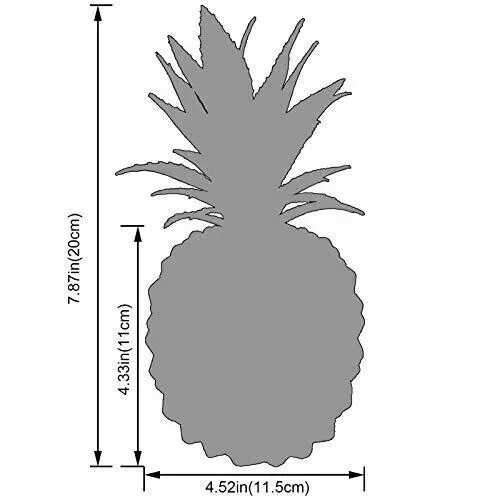 Artificial Succulent Potted Pineapple Decor – Fake Pineapple Home Office Kitc…