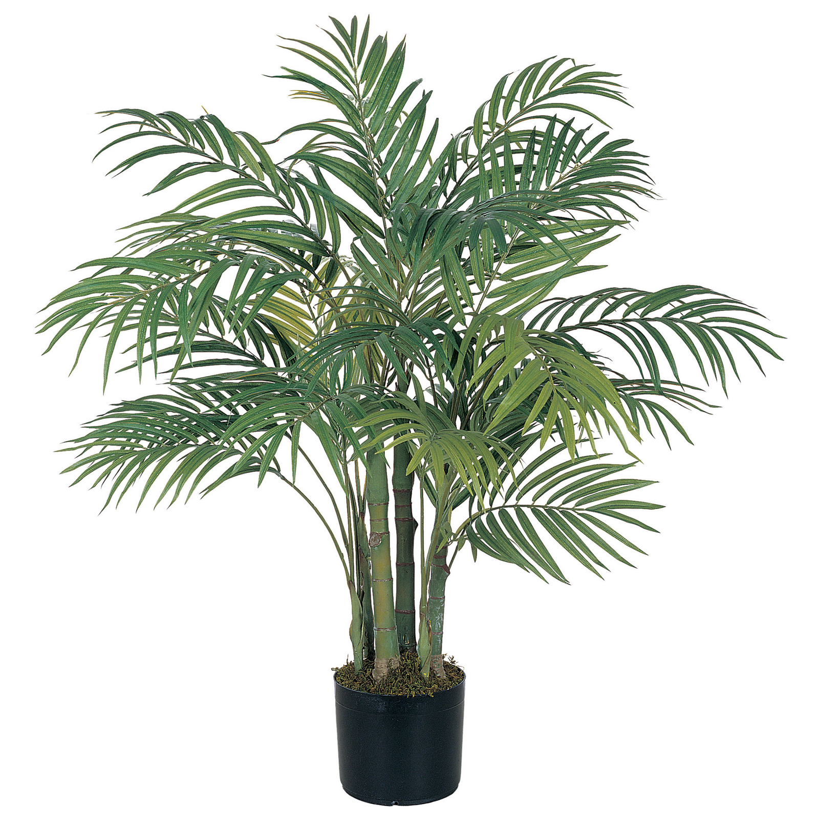 Areca faux Palm Tree Realistic Natural 3ft Decor
