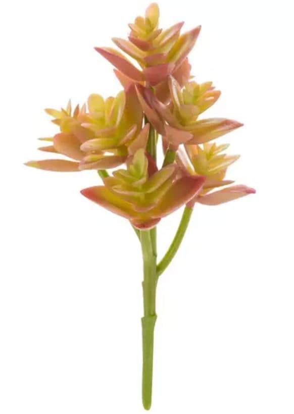 Artificial Succulent Stems – Realistic Faux Greenery Picks for Farmhouse Decor