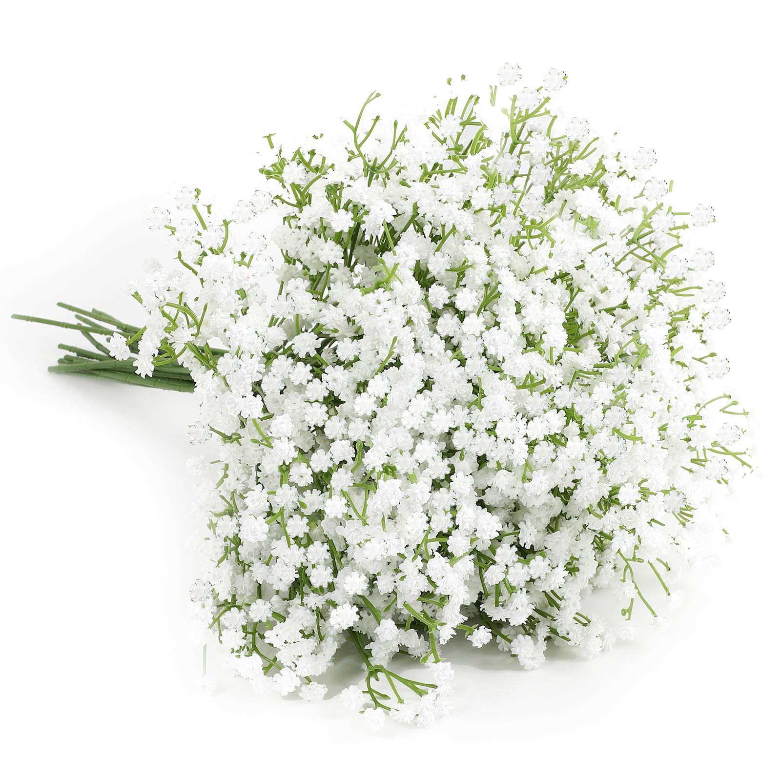 18 Pcs Baby’s Breath Artificial Flower Faux Gypsophila Bouquet DIY Floral Bou…