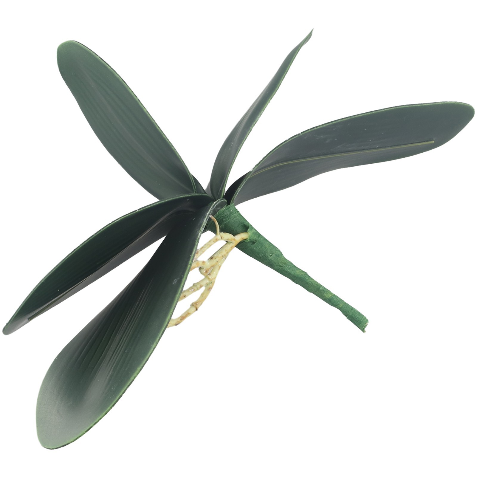 Fashion Artificial Fake Flower Orchid Plant Green Leaves Home Party Decor New