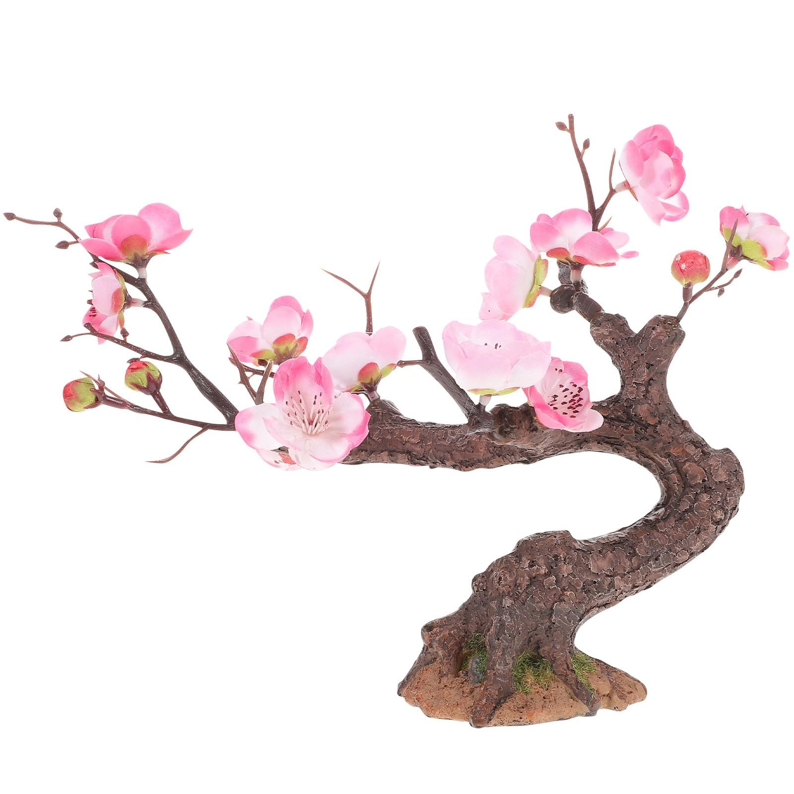 Mini Plum Tree Decoration 10.62 Inch Artificial Small Tree Ornament for Home …
