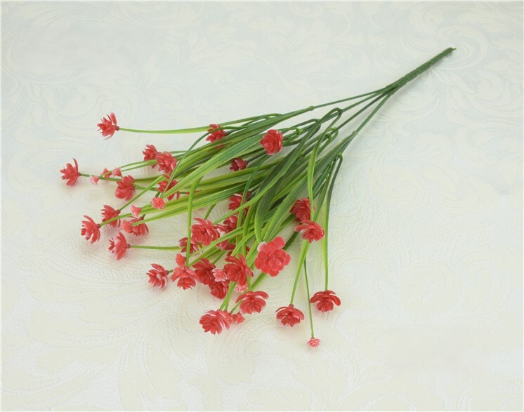 4pcs artificial flowers small Lotus home decoration outdoor floral art