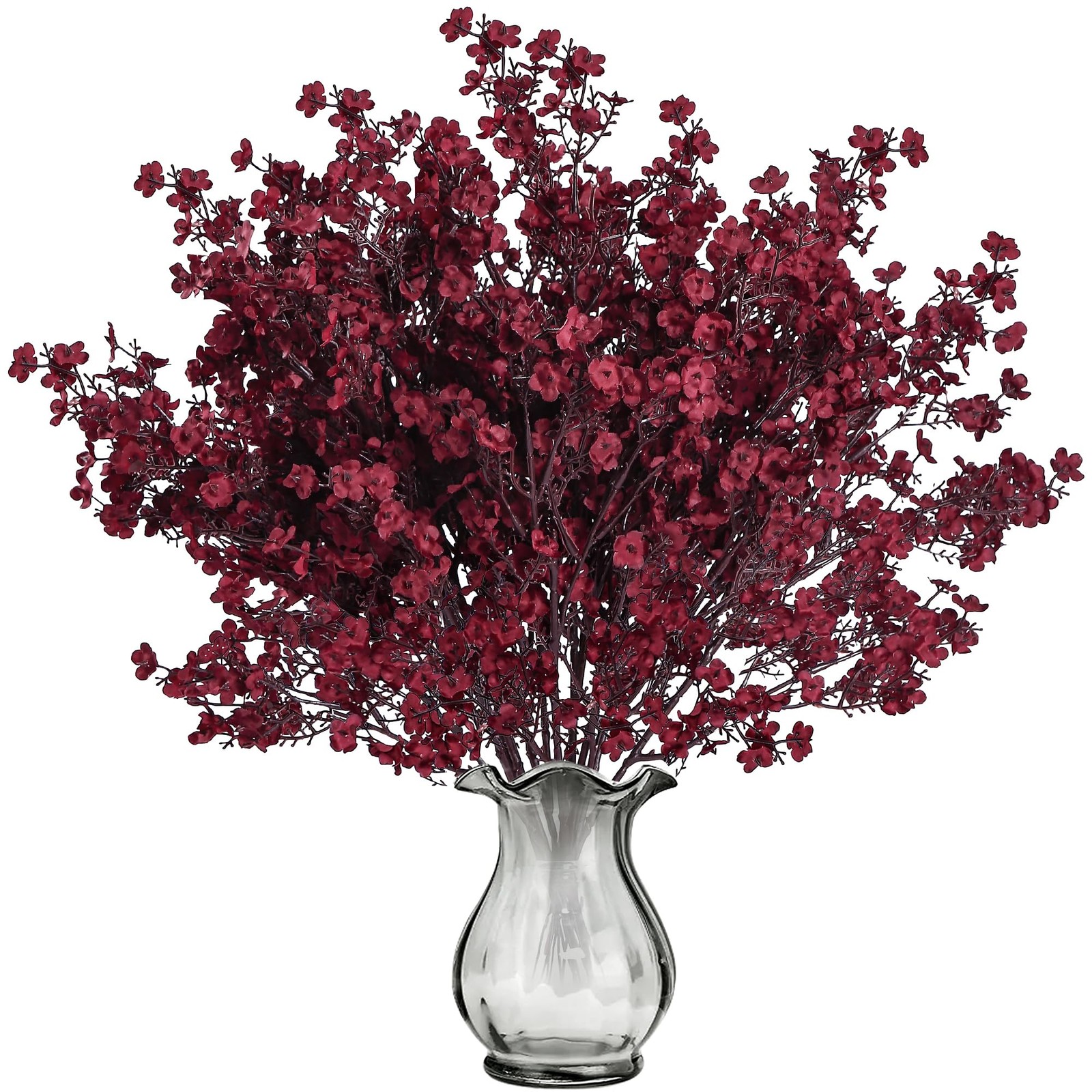 15 Pcs Babys Breath Artificial Flowers Gypsophila Bouquets Bulk Real Touch Fake