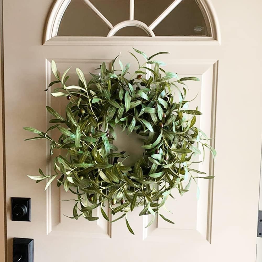 28-Inch Artificial Olive Branches – Durable Faux Stems for Stylish Arrangements