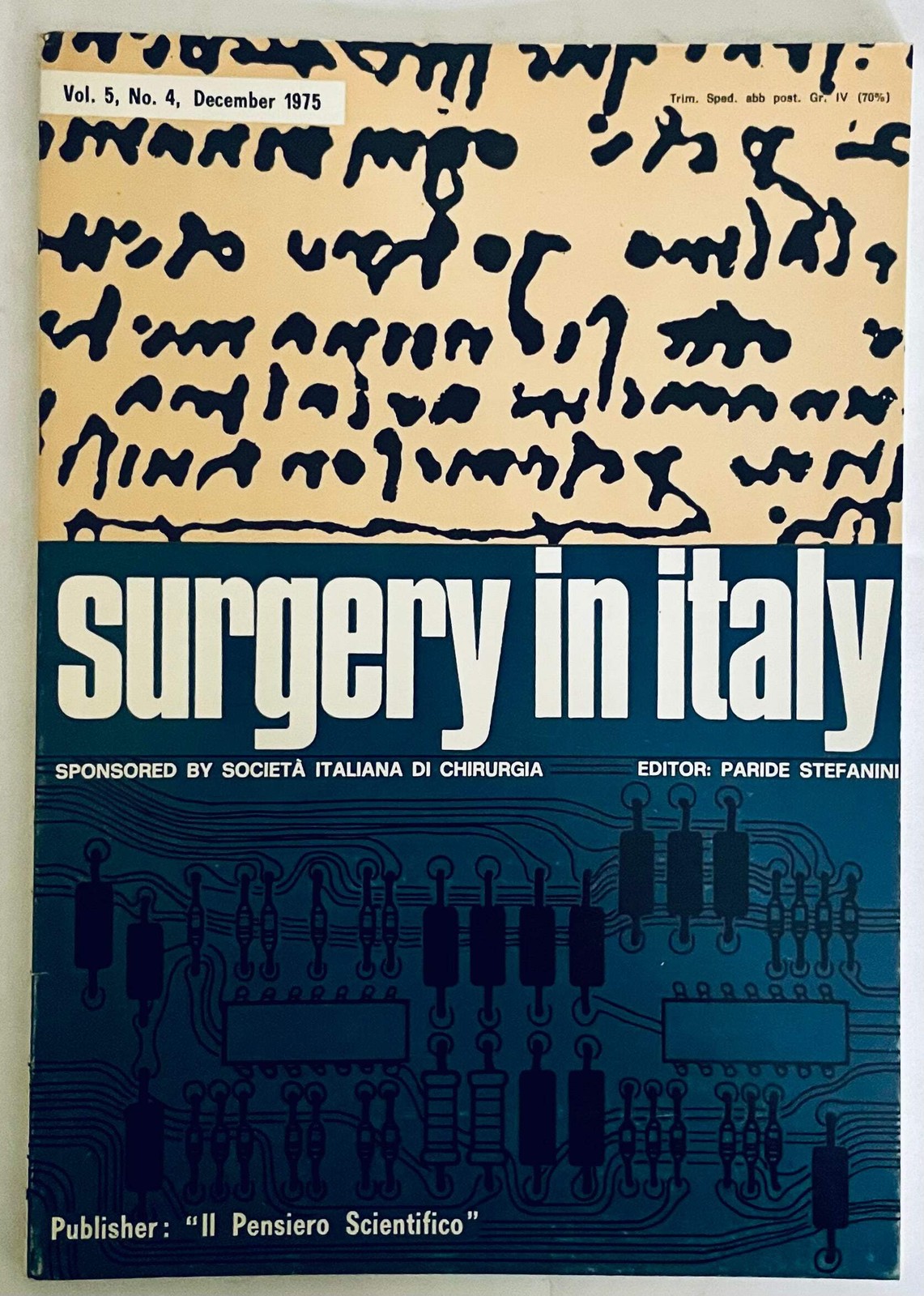 SURGERY IN ITALY | VOL. 5 no 4 DECEMBER 1975 | PARIDE STEFANINI –