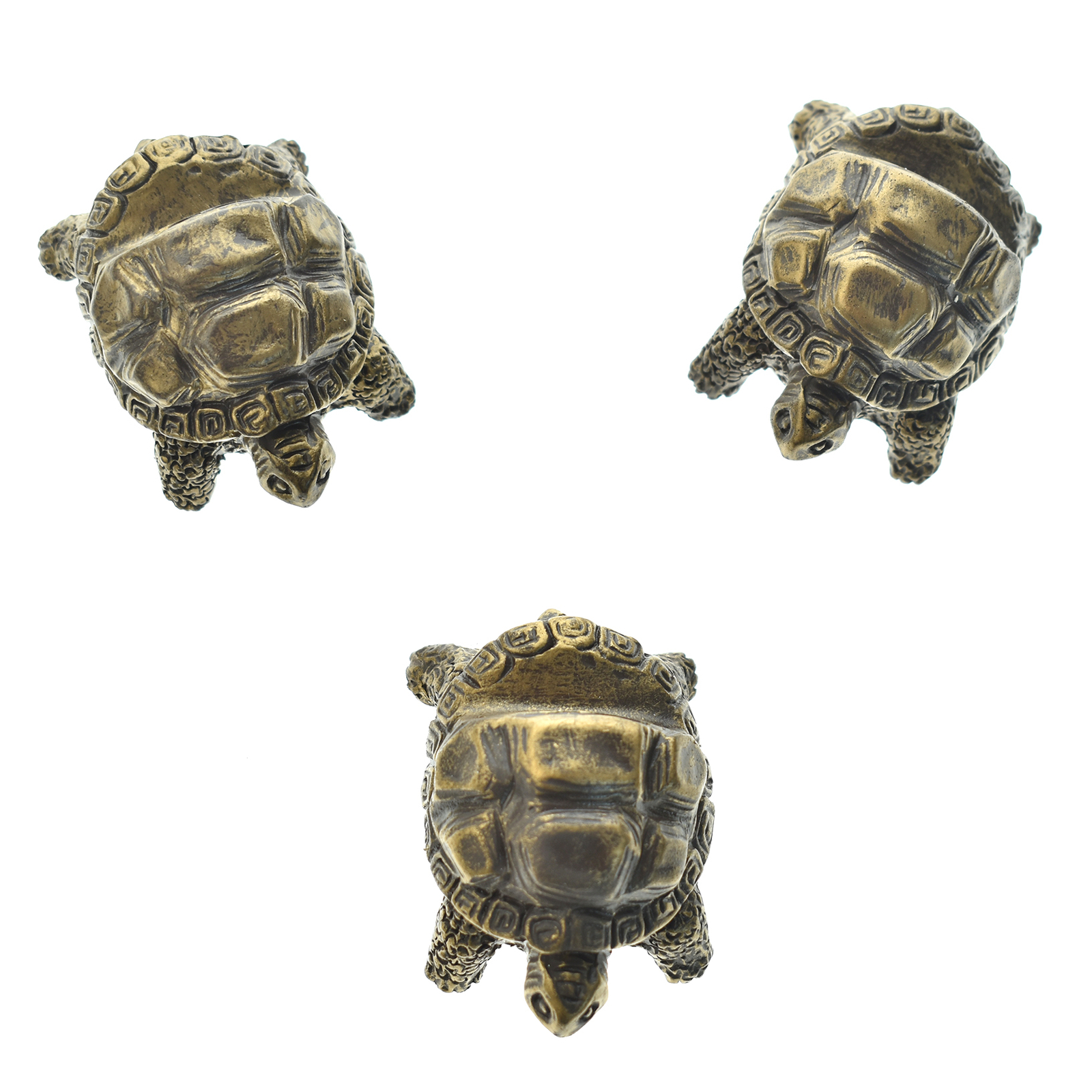 3Pcs Tortoise Animal Plant Pot Foot Flower Pot Support Resin Decor Ornaments US
