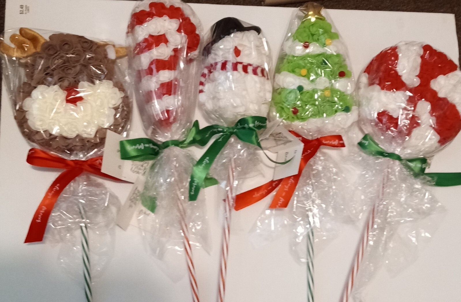 Floral Holiday Lollipop 19″ Tall Decorations from Always and Forever