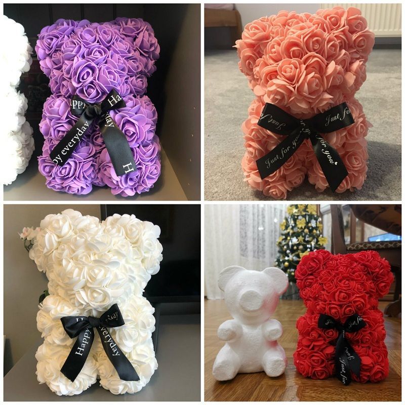 100/200pcs 3.5cm Mini Artificial Rose Flower Heads For Home DIY Scrapbook Decor