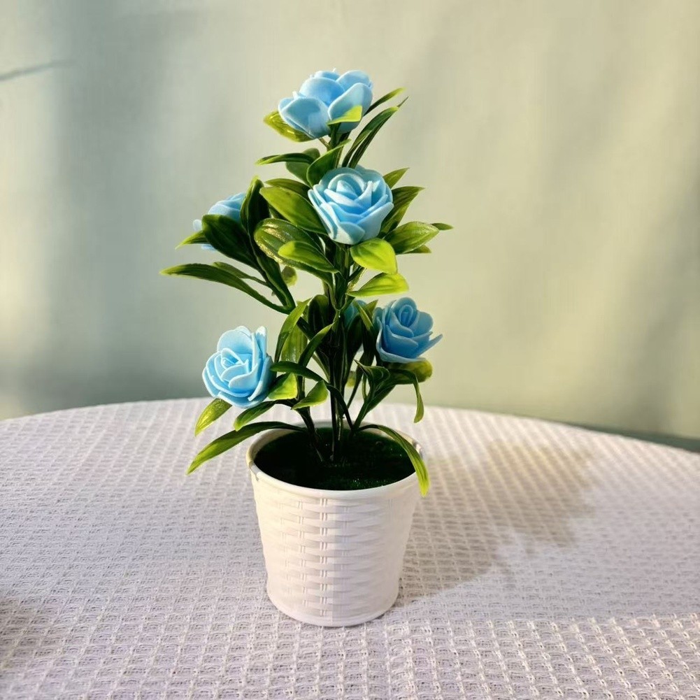Artificial Roses Made of Foam and Plastic for Year-Round For Home Decor