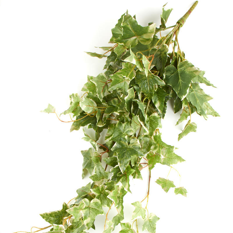 35″ Long Green Artificial Poly Silk Draping Holland Ivy Bush