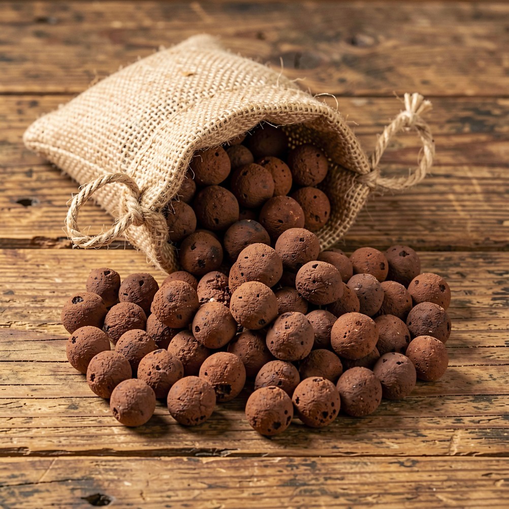 1 Bag Hydroponic Clay Pebbles – Indoor Plant Clay Balls for Water Propagation