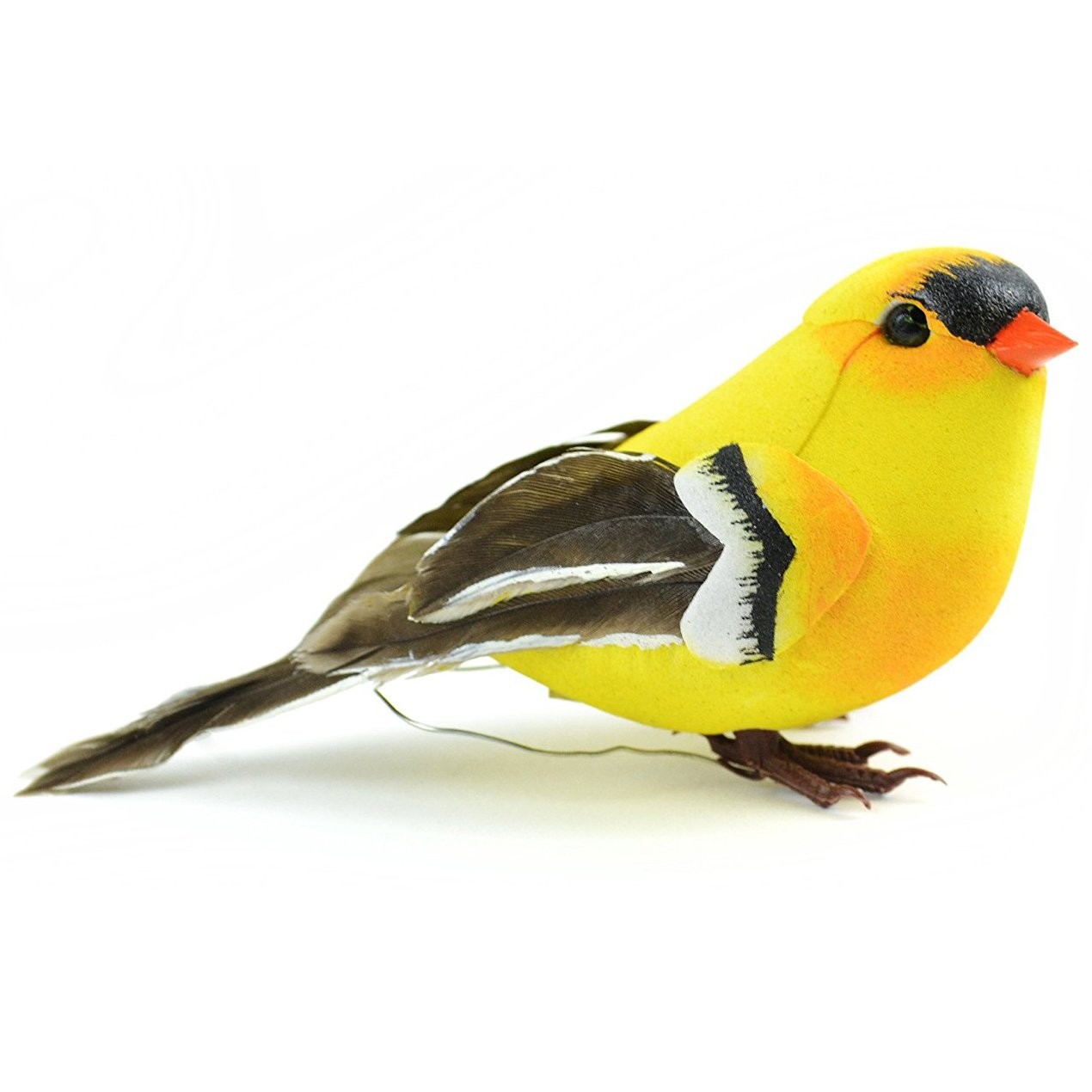 Set of 3 Artificial Birds for Decoration, Floral Arrangements and Arts & Craf…