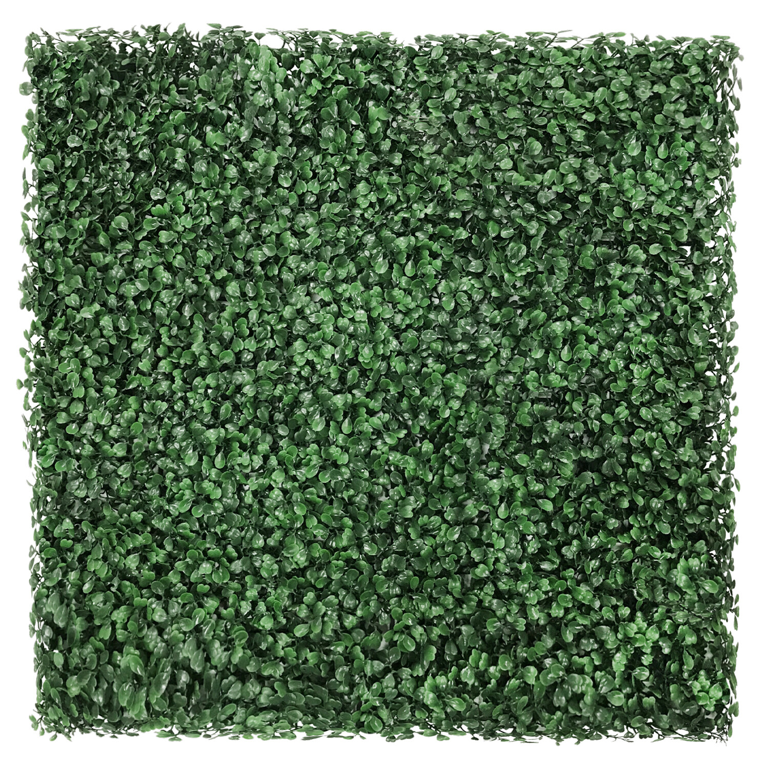 20″x20″ Artificial Faux Leaf Boxwood Dark Green Fence Screen Wall Decor Panel