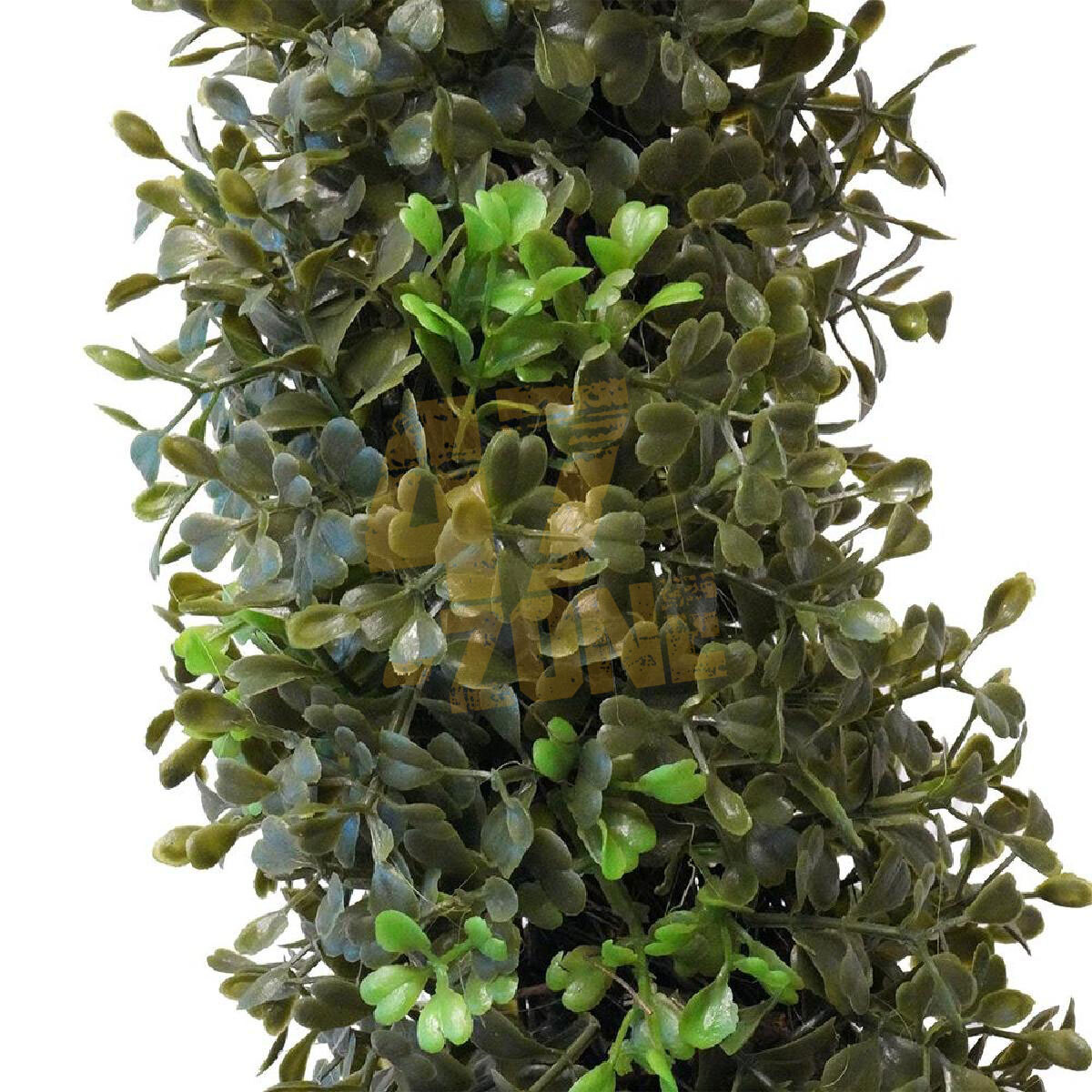 Spiral Boxwood Topiary Green Gray Artifical Indoor Outdoor Garden Home Decor