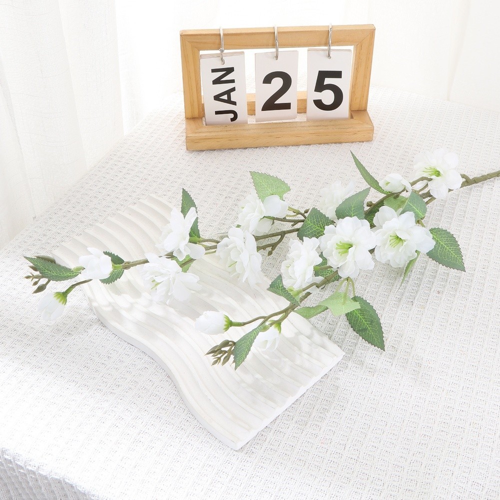 Artificial Camellia Flower 27.56in for Wedding Table Decor Outdoor Use