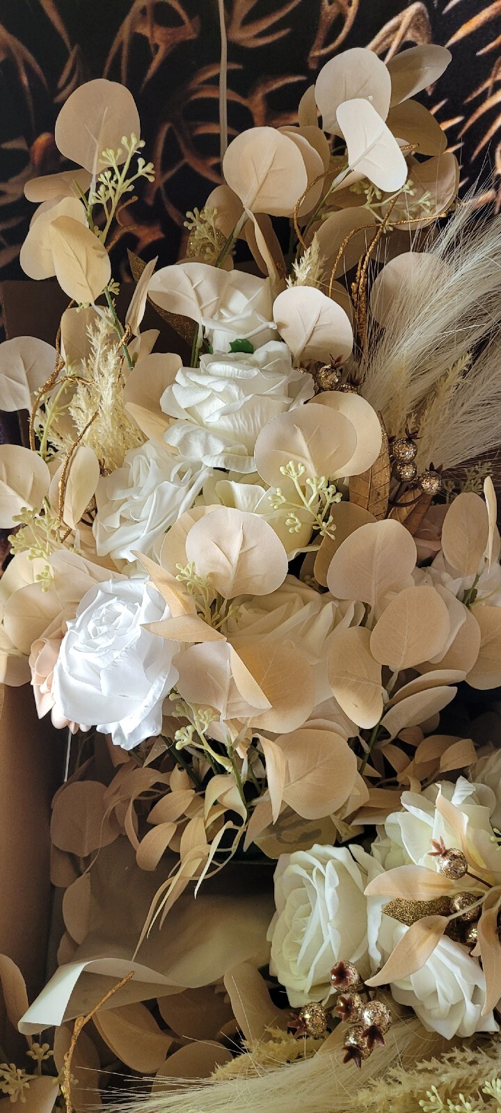 Ling’s Moment Free-Standing Artificial Flower Arrangement for Wedding Archway