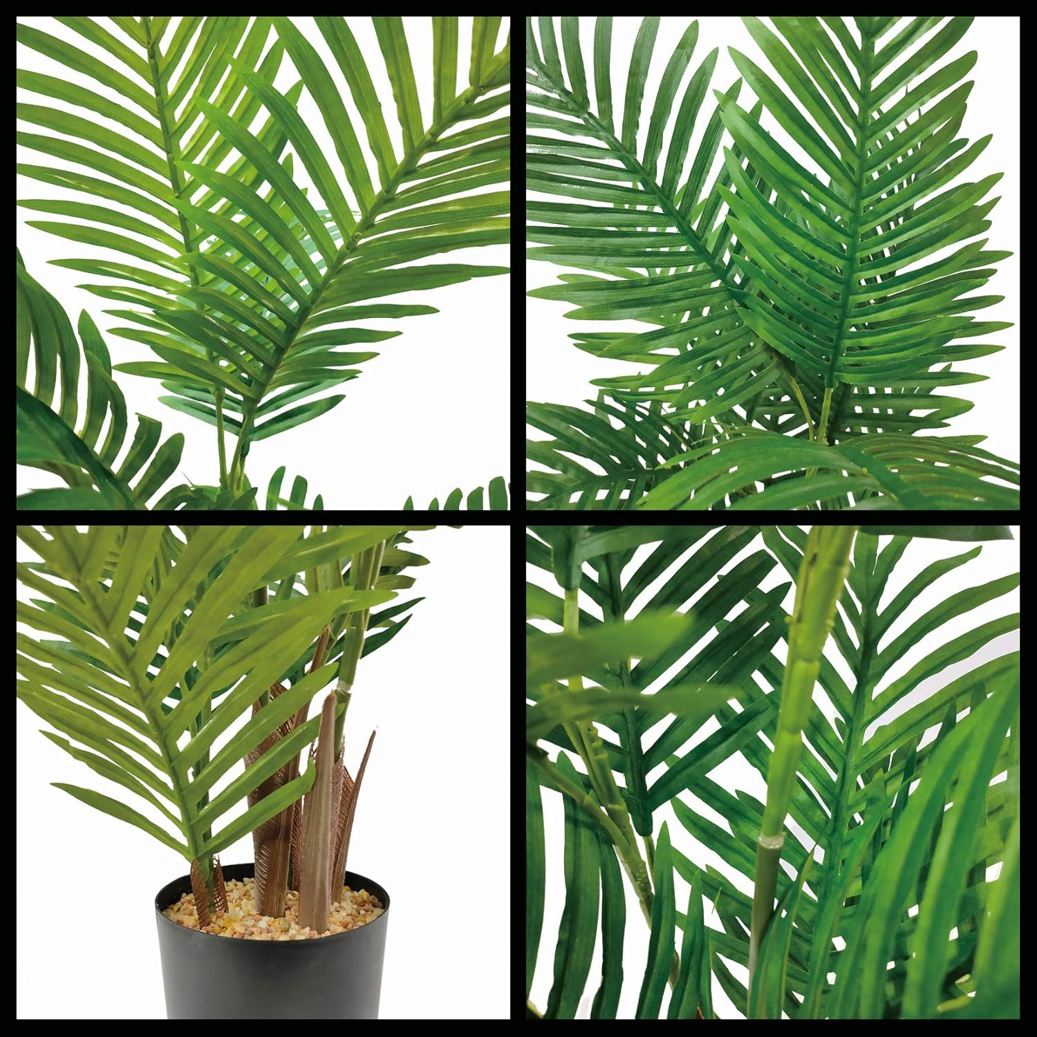 36″ Artificial Areca Palm Tree – Perfect Indoor/Outdoor Decor & Housewarming Gif