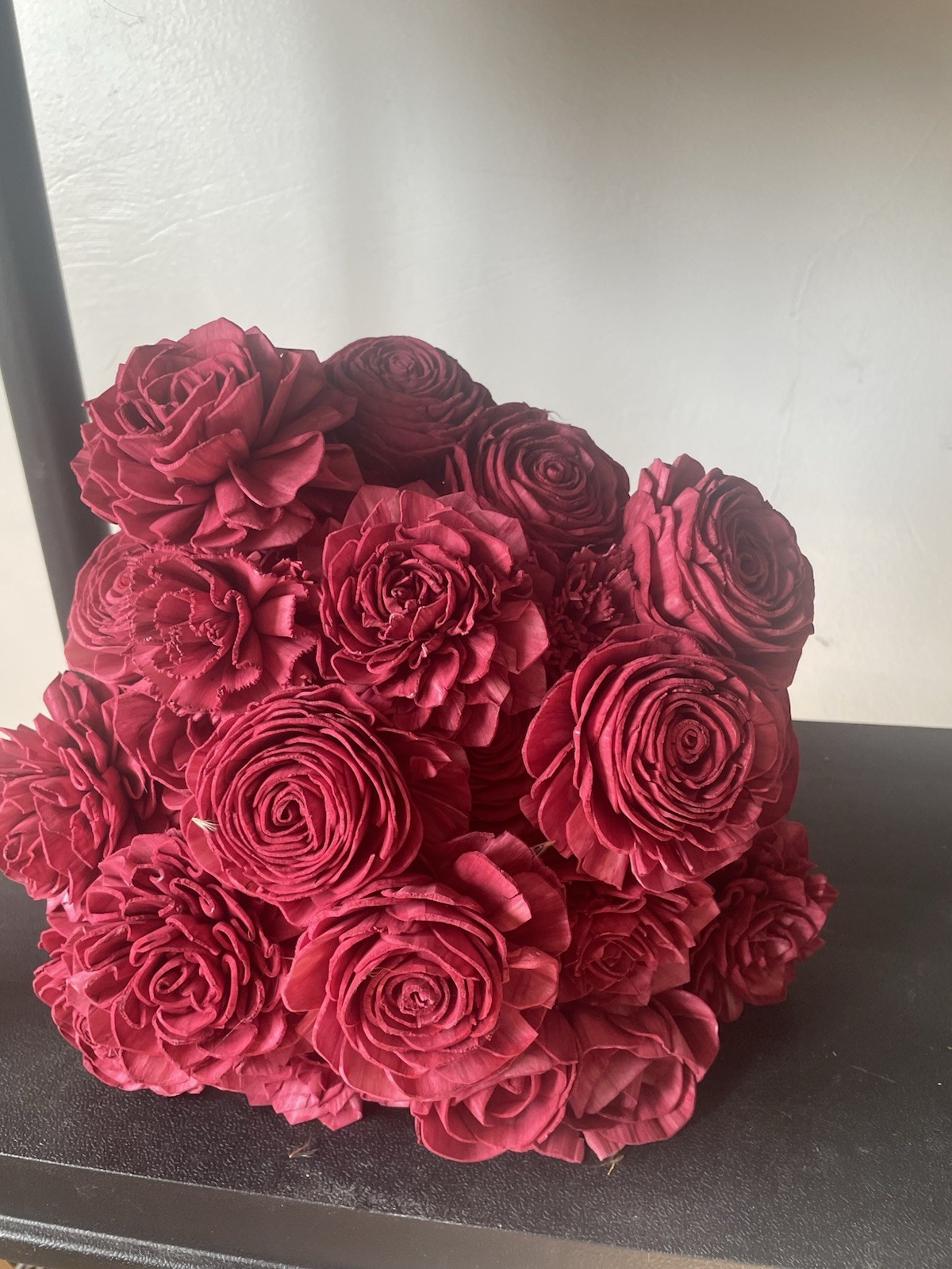 Handmade Wooden Rose Flower Bouquet