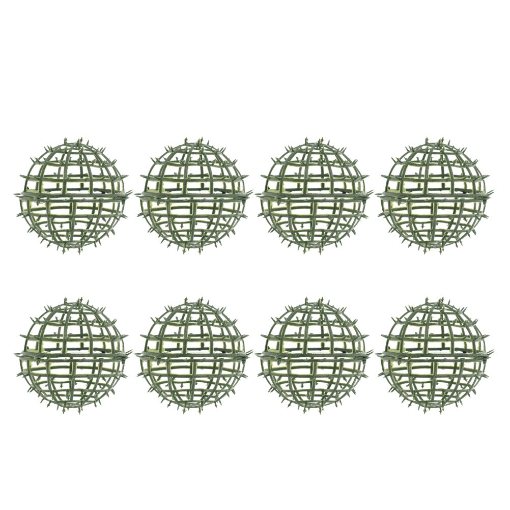 8 Pcs Flower Arrangement Frame Artificial Plant Cage Topiary Ball