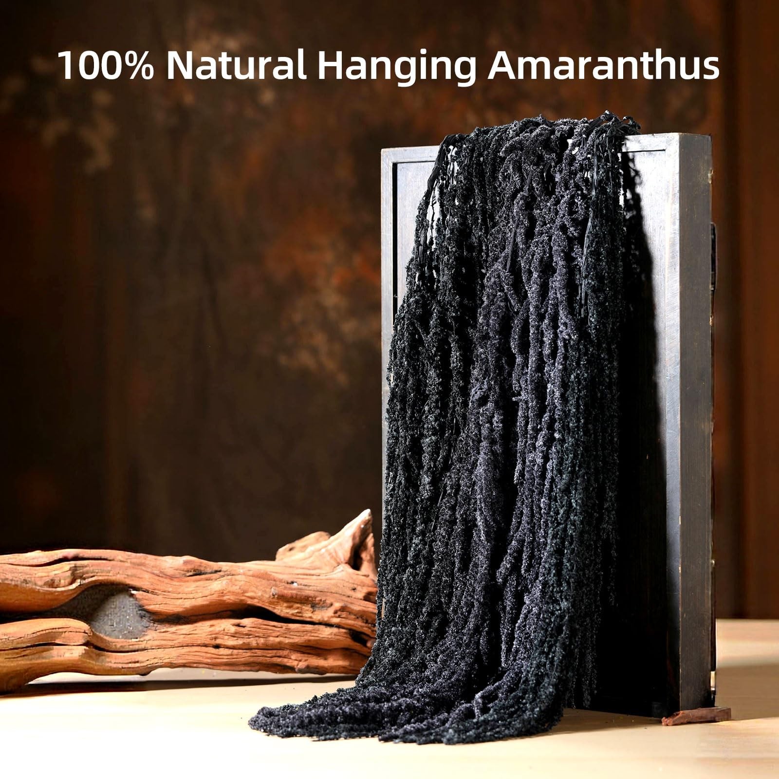 5Pcs Dried Amaranthus Hanging Flowers, Natural Preserved Flower for Wedding A…