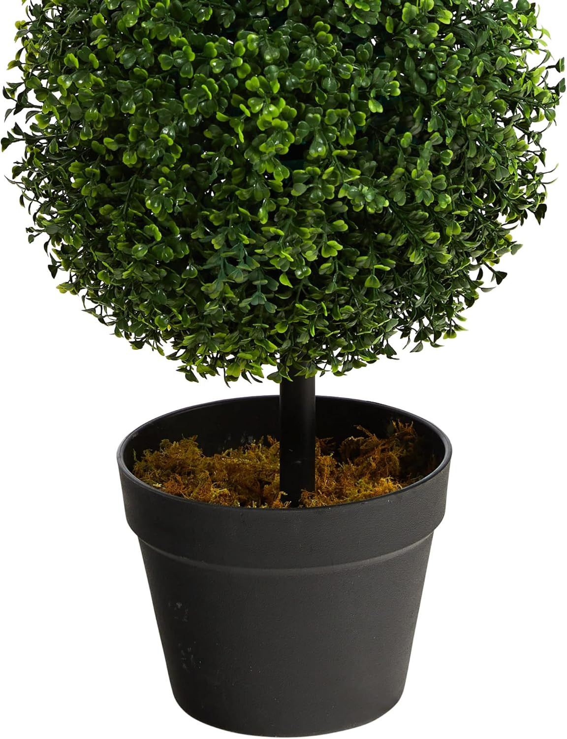 Nearly Natural 36In Artificial Triple Ball Boxwood Topiary Tree – Indoor Outdoor