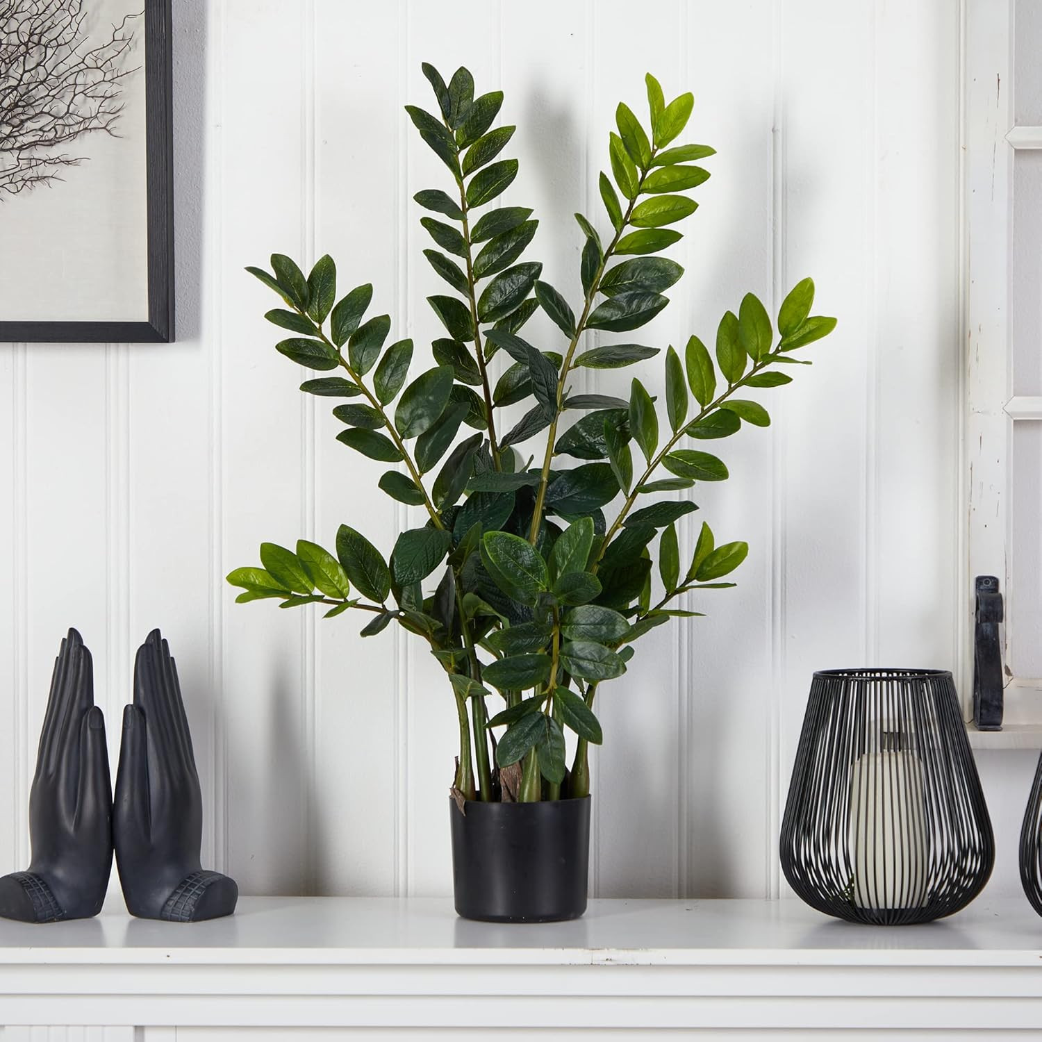 Lifelike 3Ft Zamioculcas Artificial Plant – Perfect Home Decor Accent